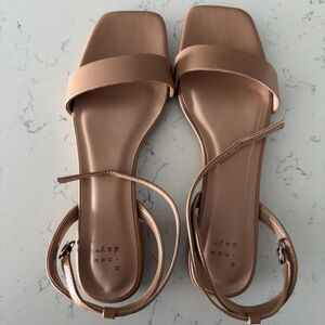 a New Day Tan Delores Sandals NEW